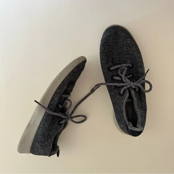 Allbirds Dark Grey Wool Runners Sneaker - Picture 2 of 10